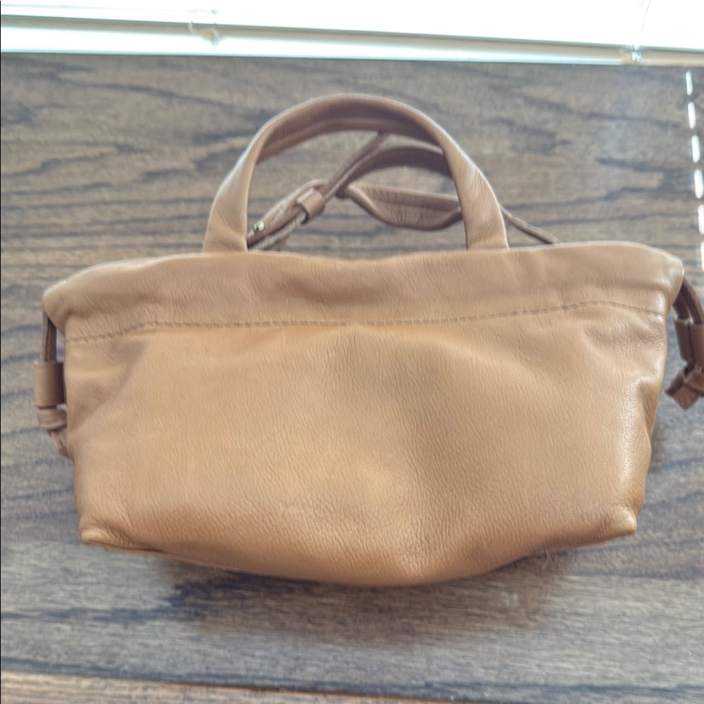 Madewell Tan Shoulder Bag with Textured Finish